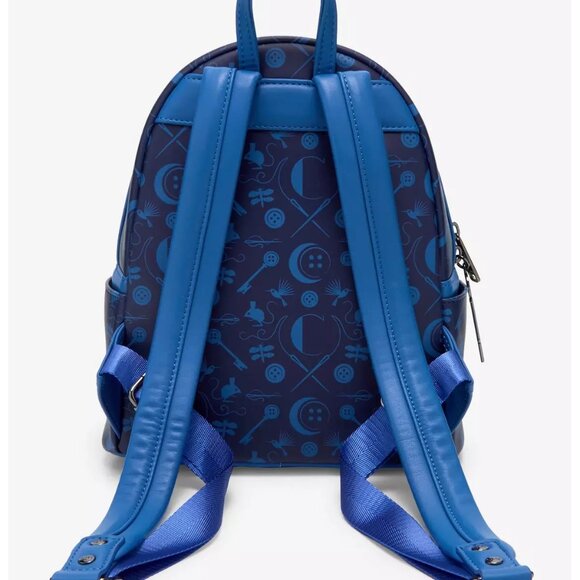 Loungefly Coraline Portal Button Frame Lenticular Mini Backpack & Wallet Set NWT main image 6